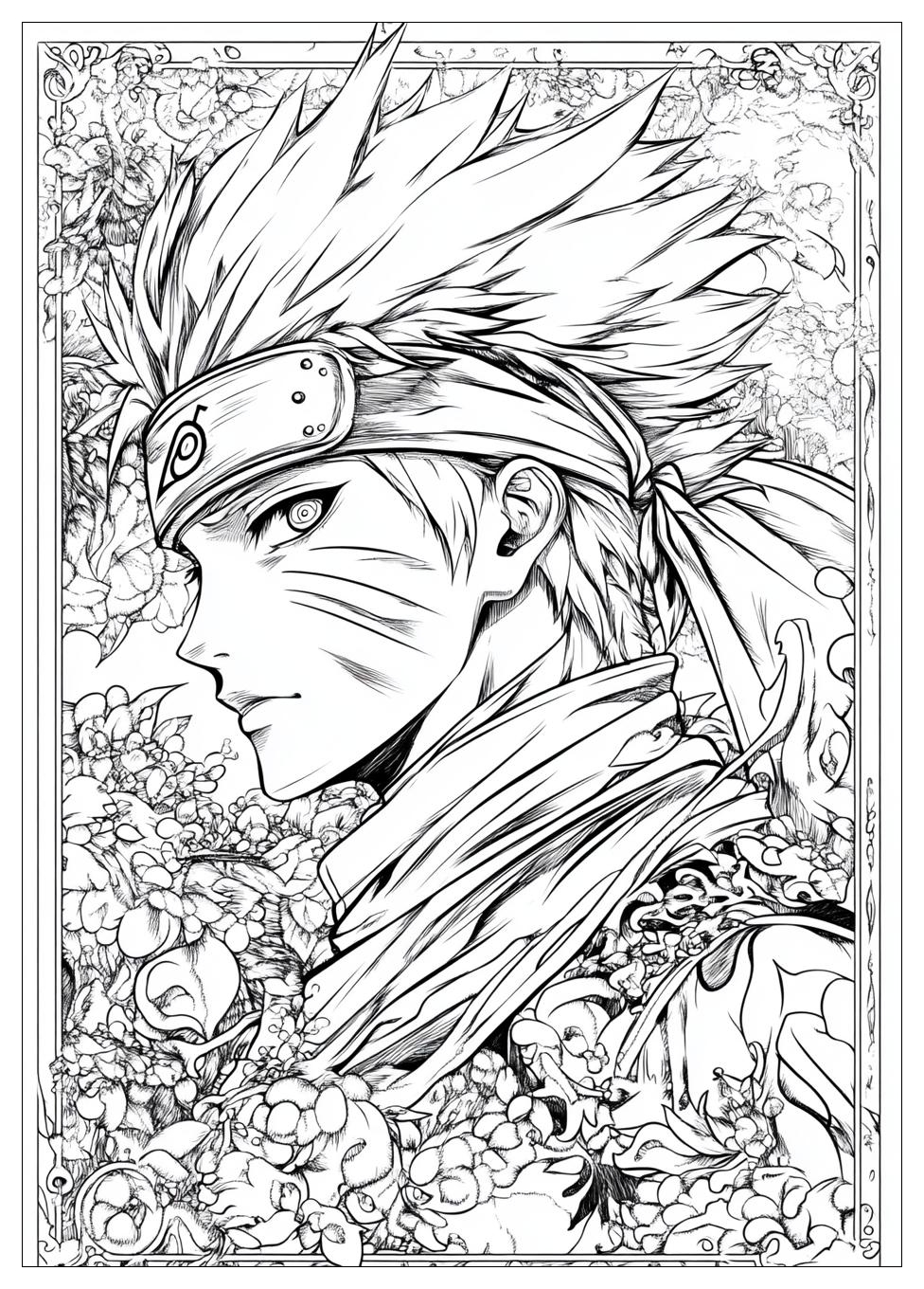 Kakashi Ausmalbilder 24