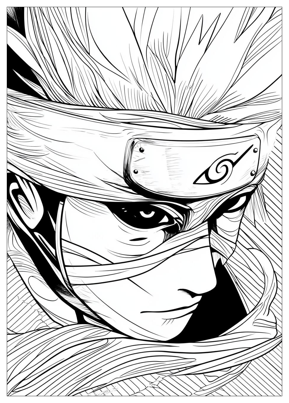 Kakashi Ausmalbilder 5
