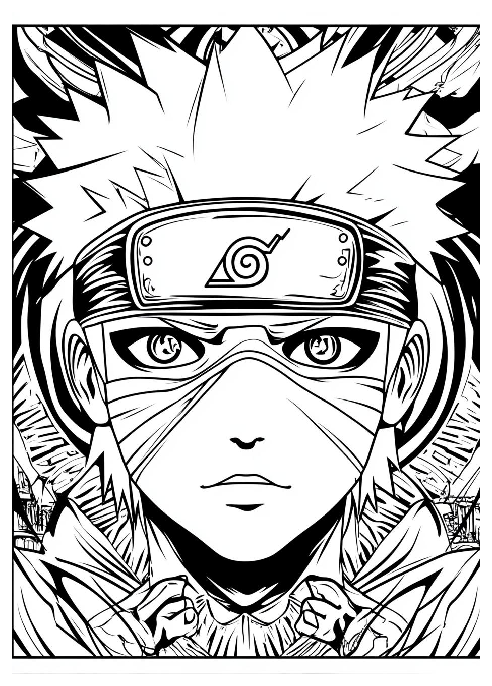 Kakashi Ausmalbilder 9