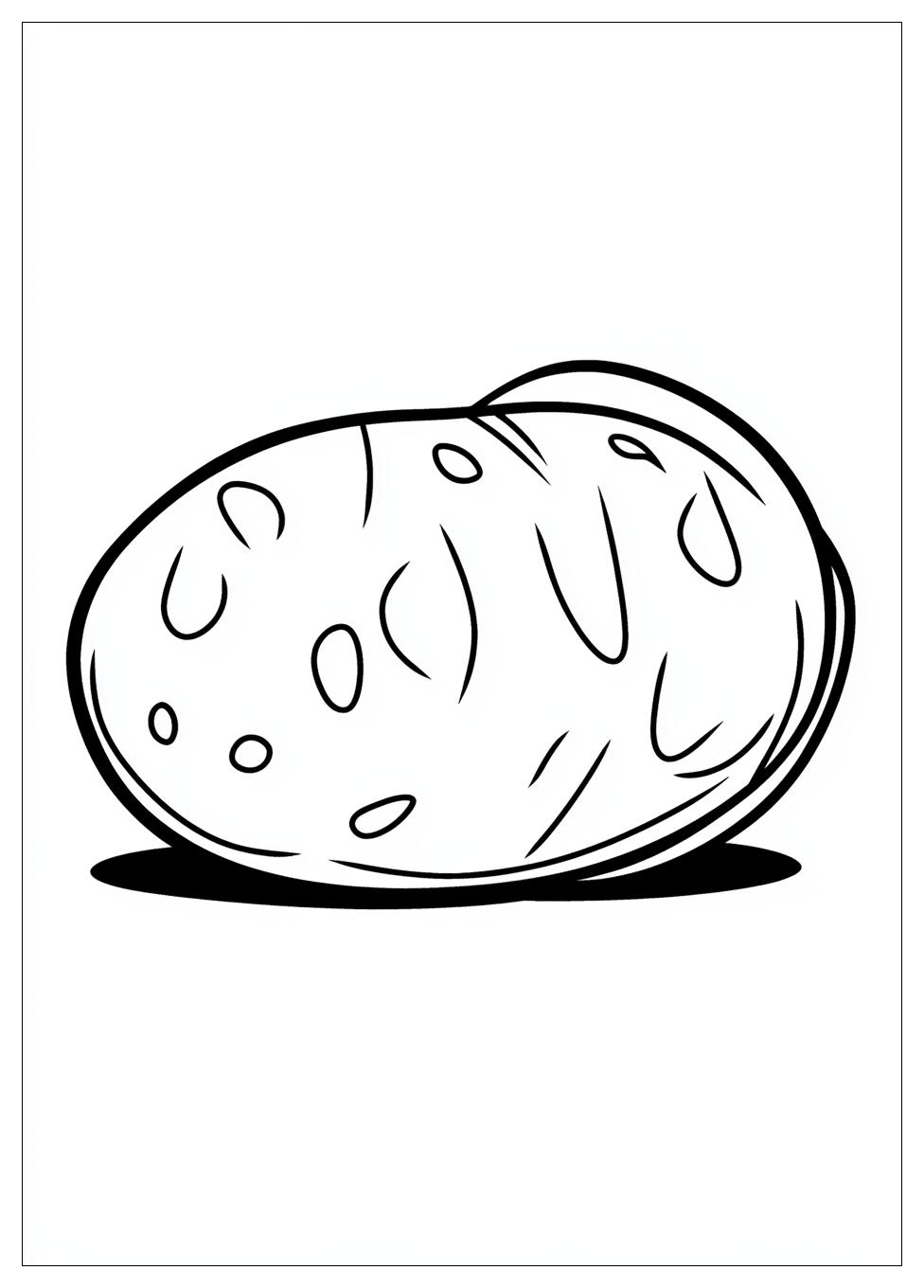 Kartoffel Ausmalbilder 15
