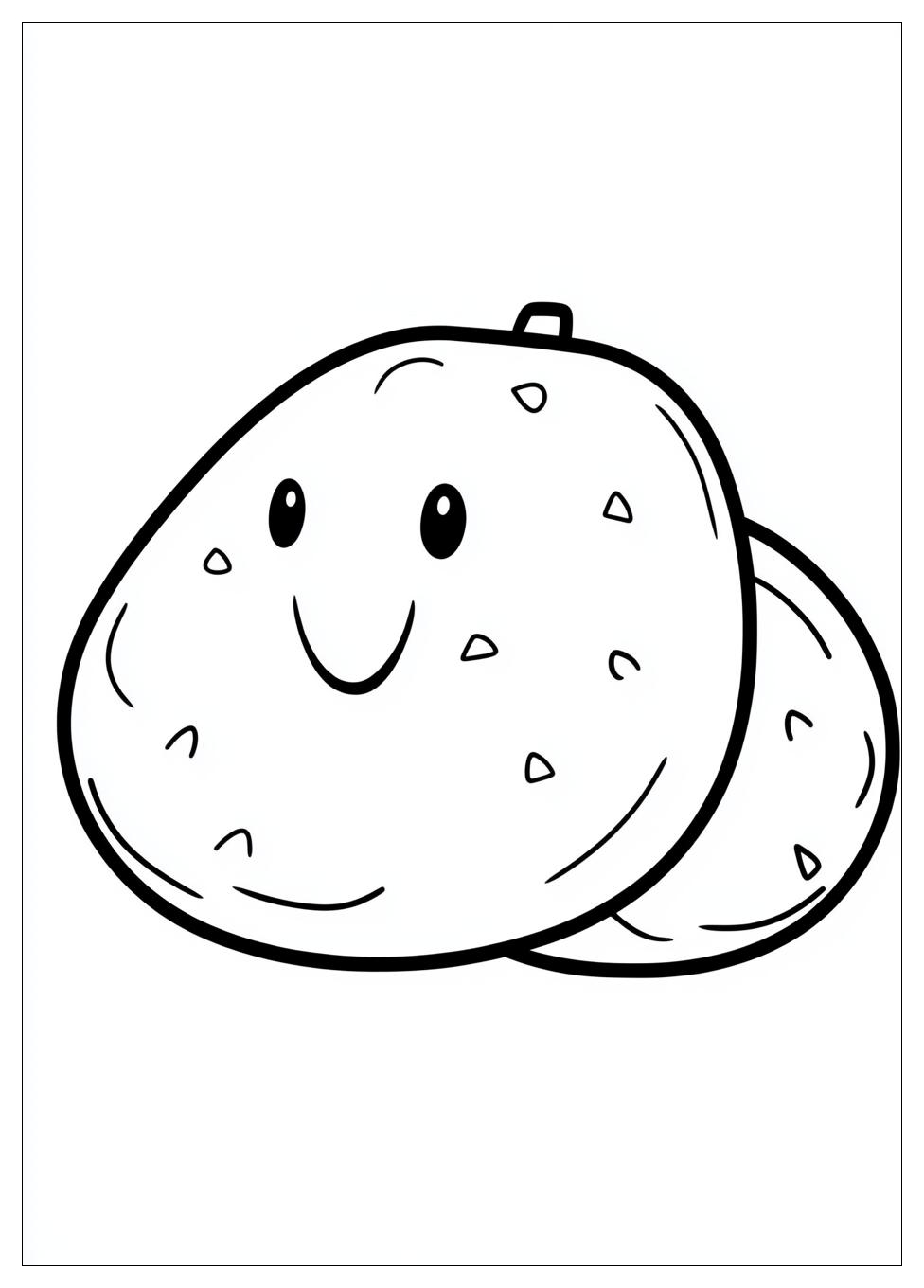Kartoffel Ausmalbilder 20
