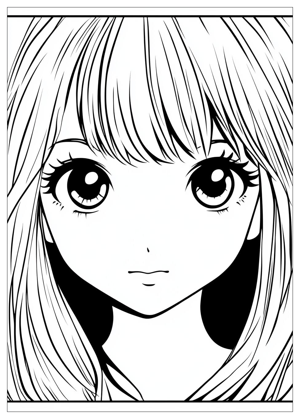 Kawaii Cute Anime Ausmalbilder 19