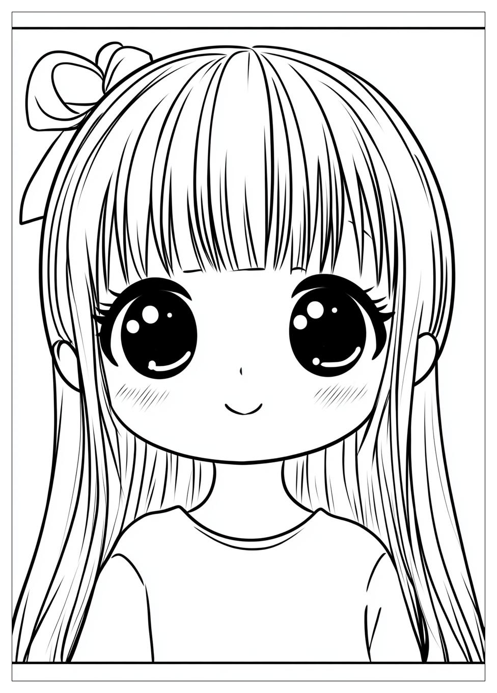 Kawaii Cute Anime Ausmalbilder 5
