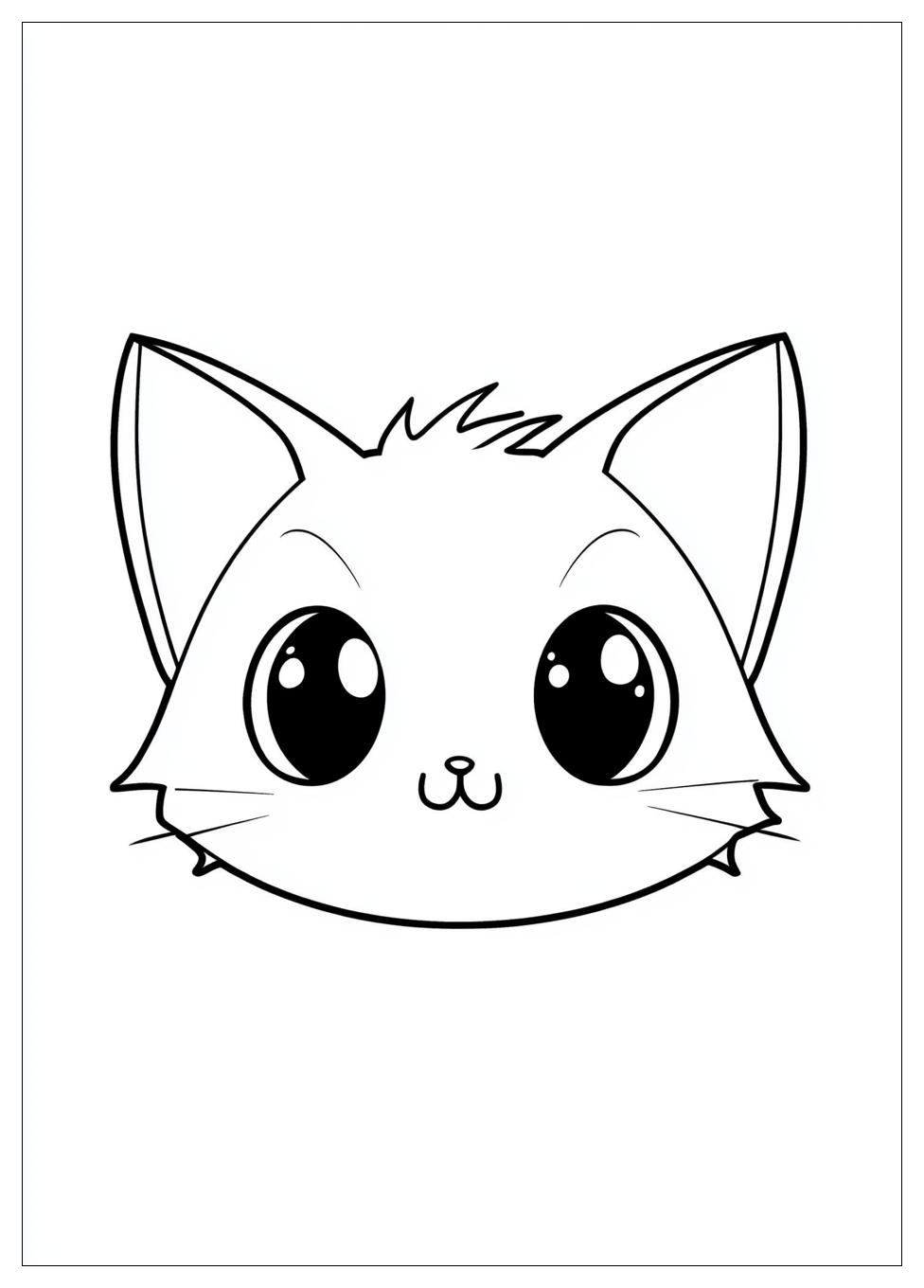 Kawaii Cute Anime Ausmalbilder 9