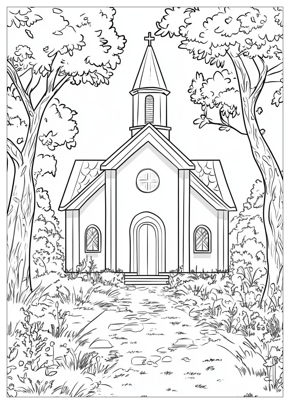 Kirche Ausmalbilder 1