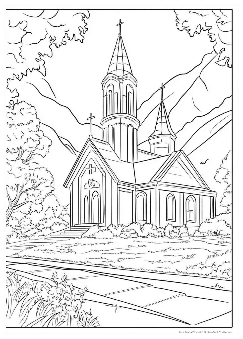 Kirche Ausmalbilder 12