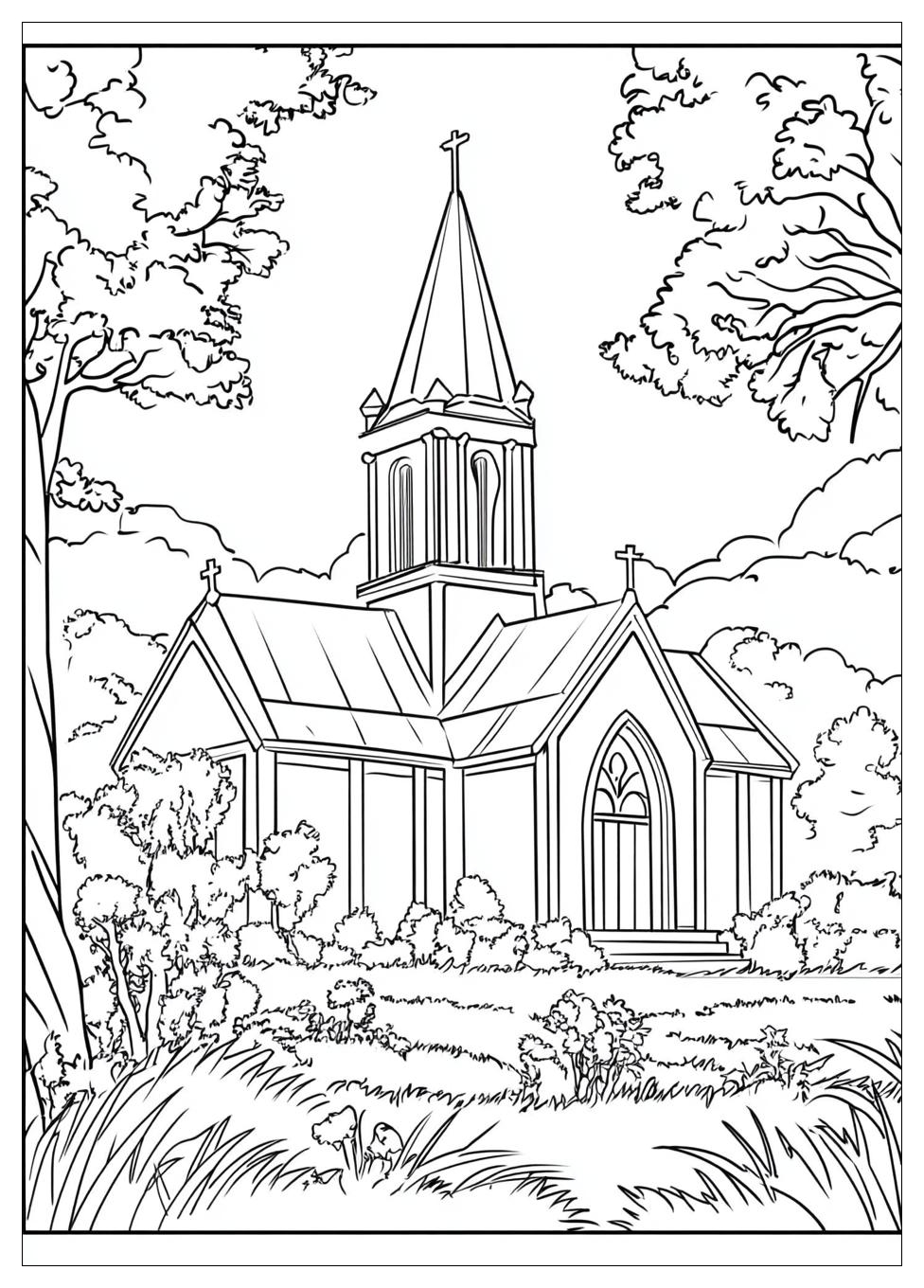 Kirche Ausmalbilder 13