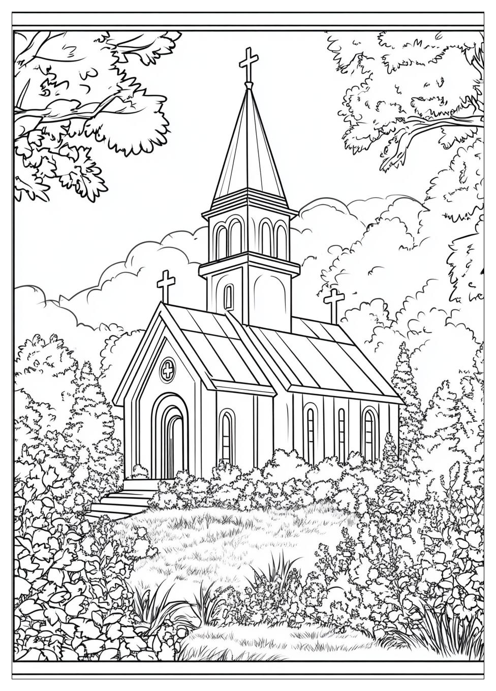 Kirche Ausmalbilder 18