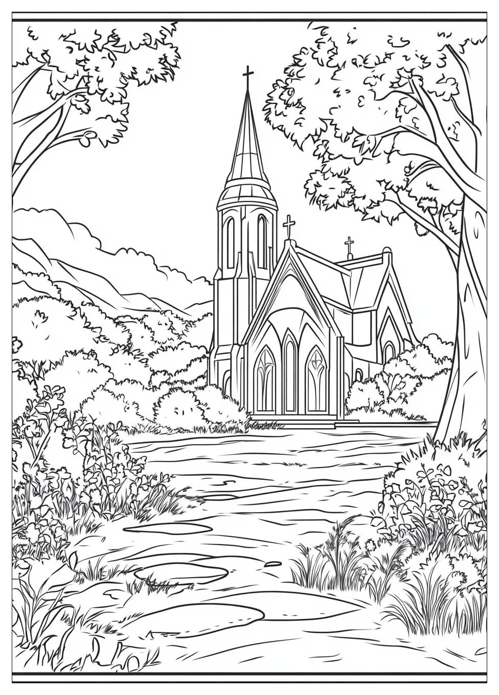 Kirche Ausmalbilder 19