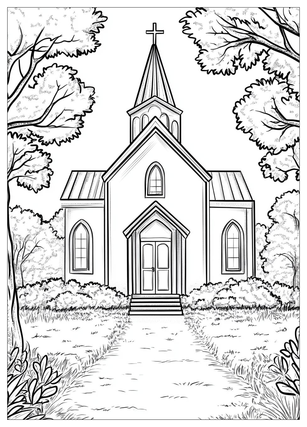 Kirche Ausmalbilder 22