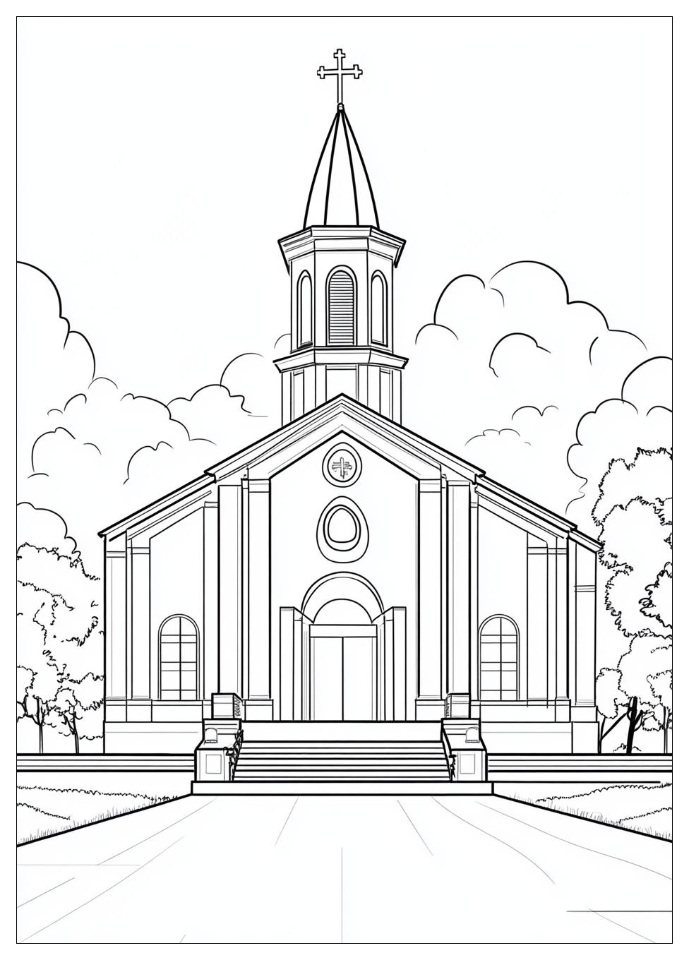 Kirche Ausmalbilder 23