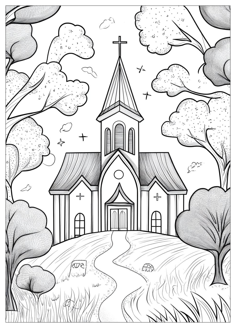 Kirche Ausmalbilder 6