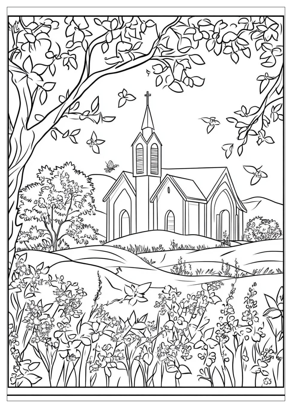 Kirche Ausmalbilder 7