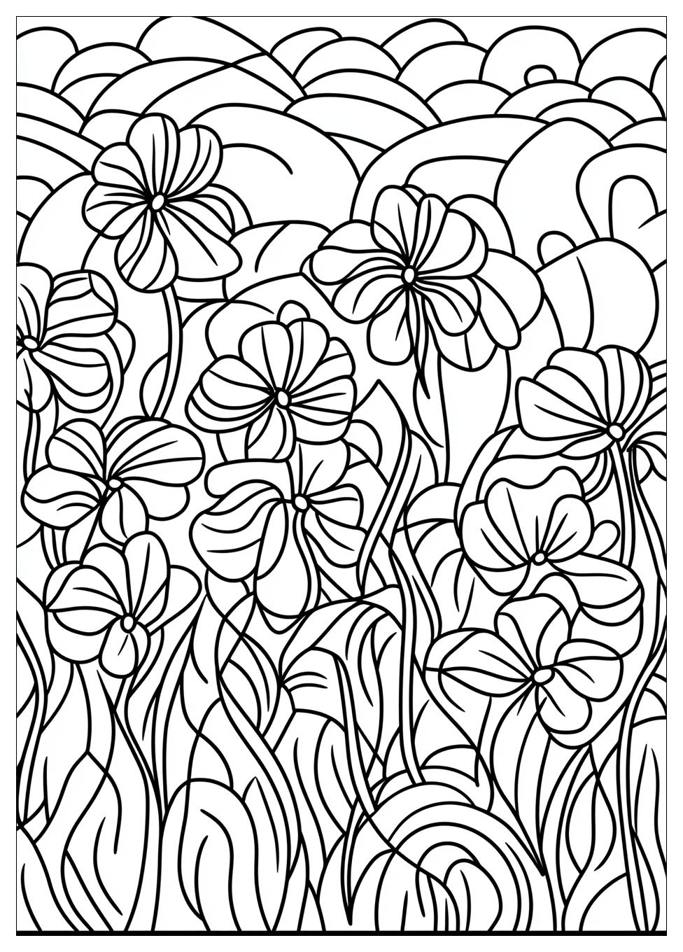 Kleeblatt Ausmalbilder 10