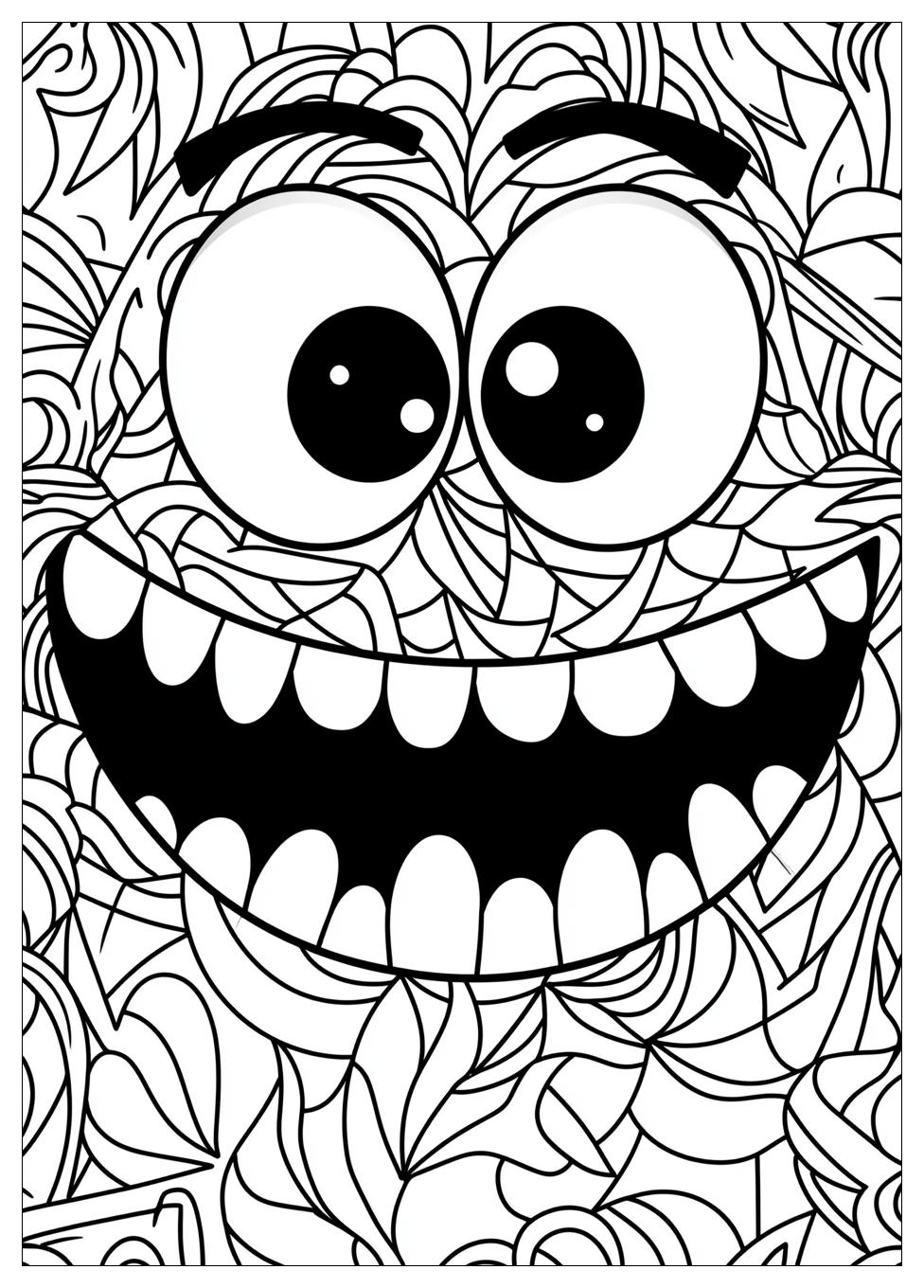 Krümelmonster Ausmalbilder 1