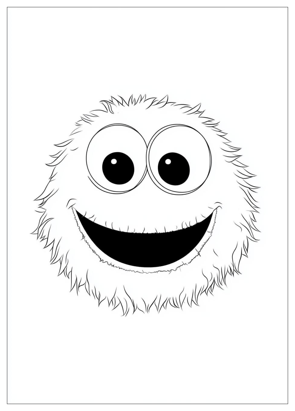 Krümelmonster Ausmalbilder 14
