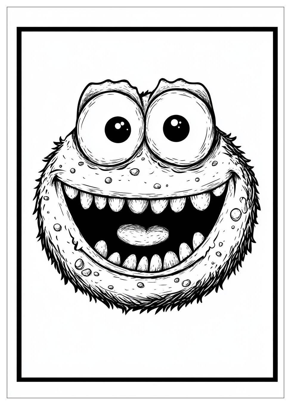 Krümelmonster Ausmalbilder 16