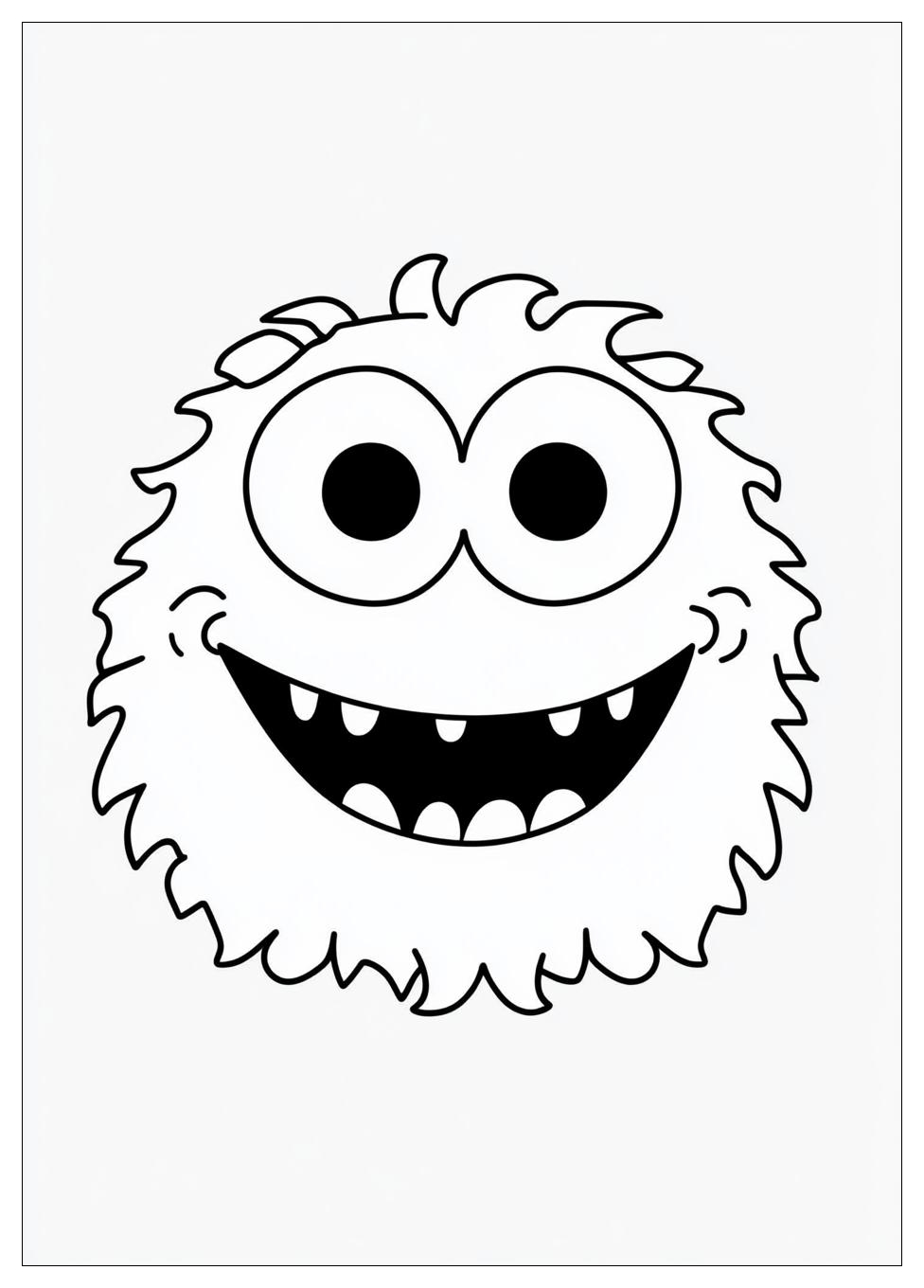 Krümelmonster Ausmalbilder 17