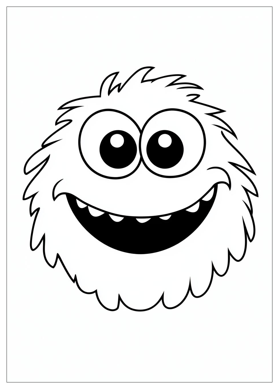 Krümelmonster Ausmalbilder 19