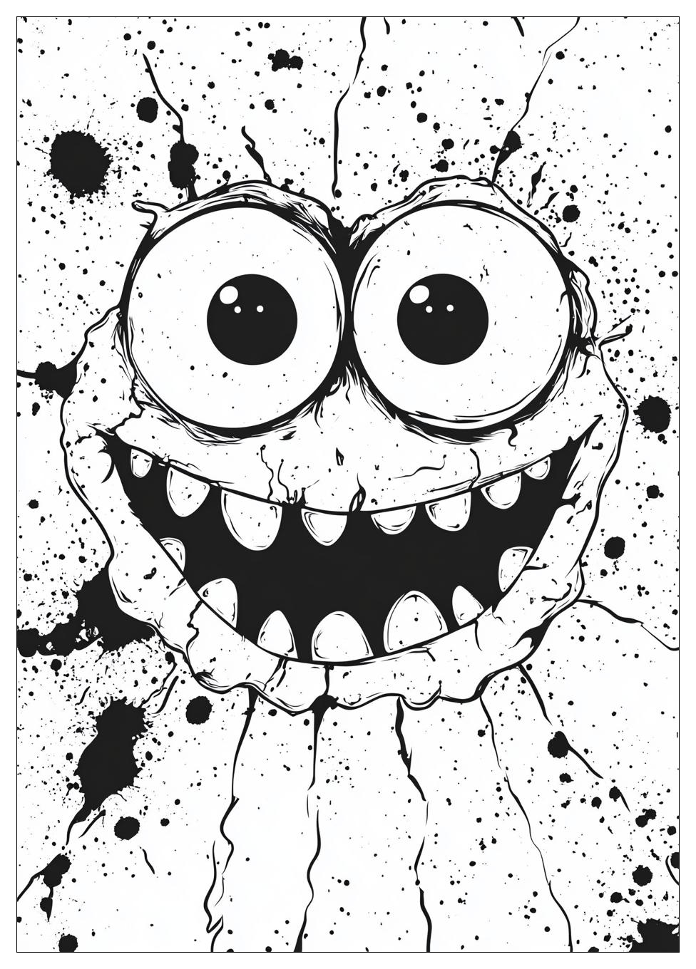 Krümelmonster Ausmalbilder 2