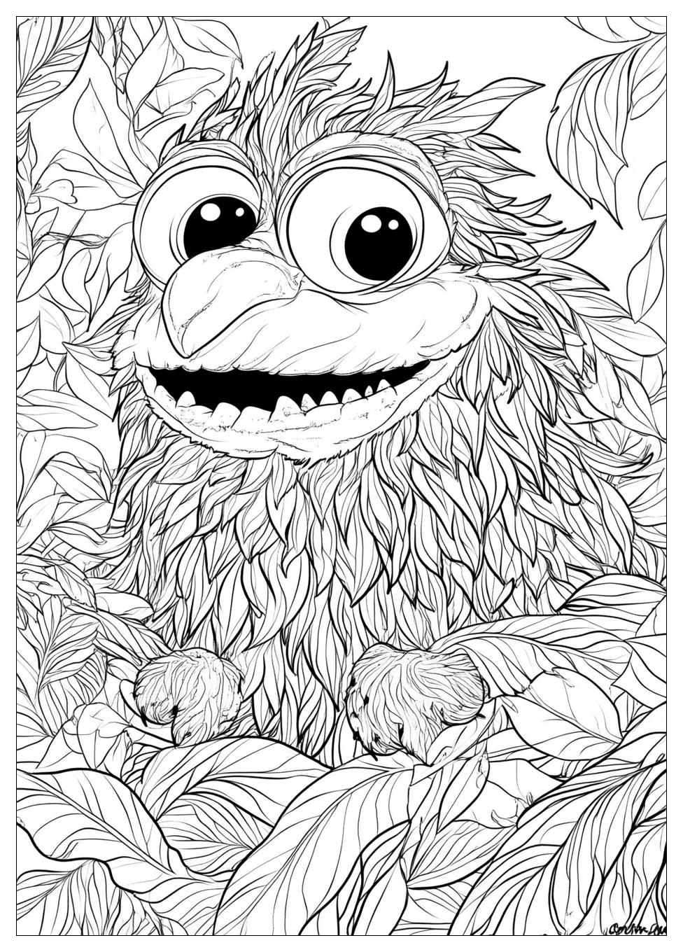 Krümelmonster Ausmalbilder 20
