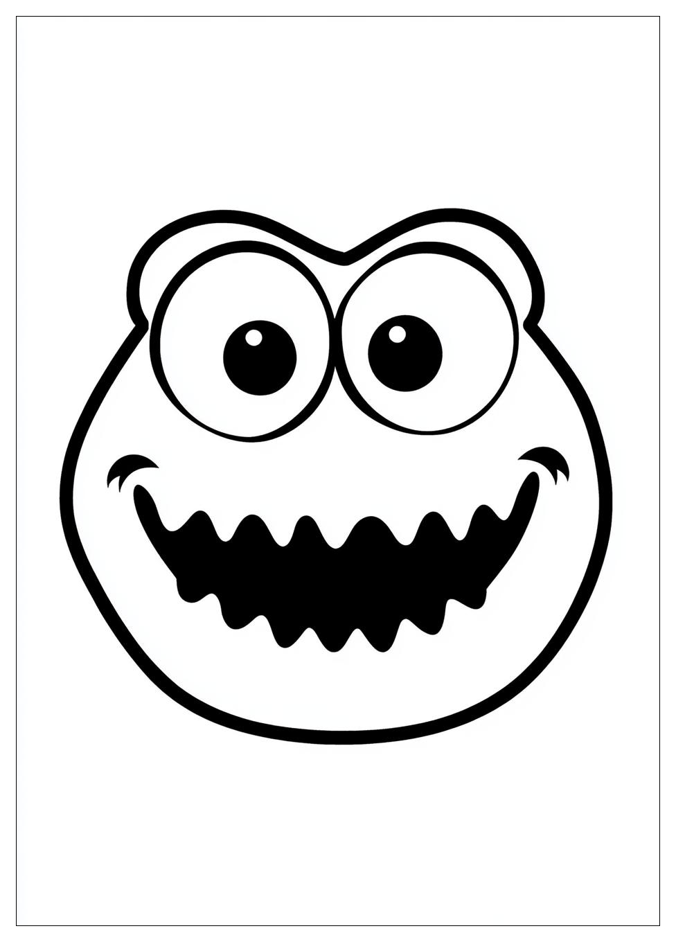 Krümelmonster Ausmalbilder 4