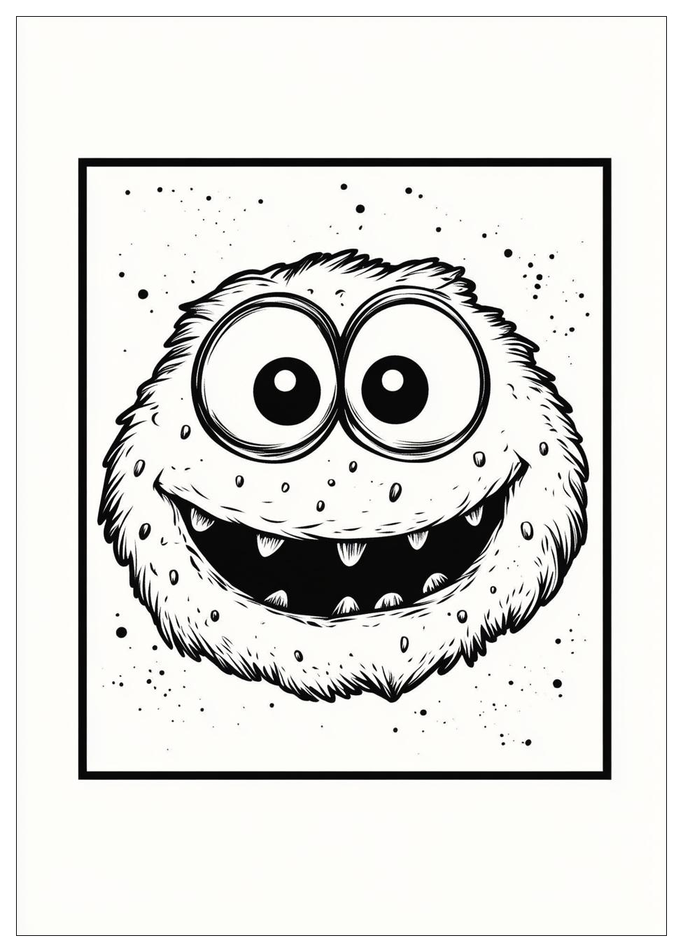 Krümelmonster Ausmalbilder 8