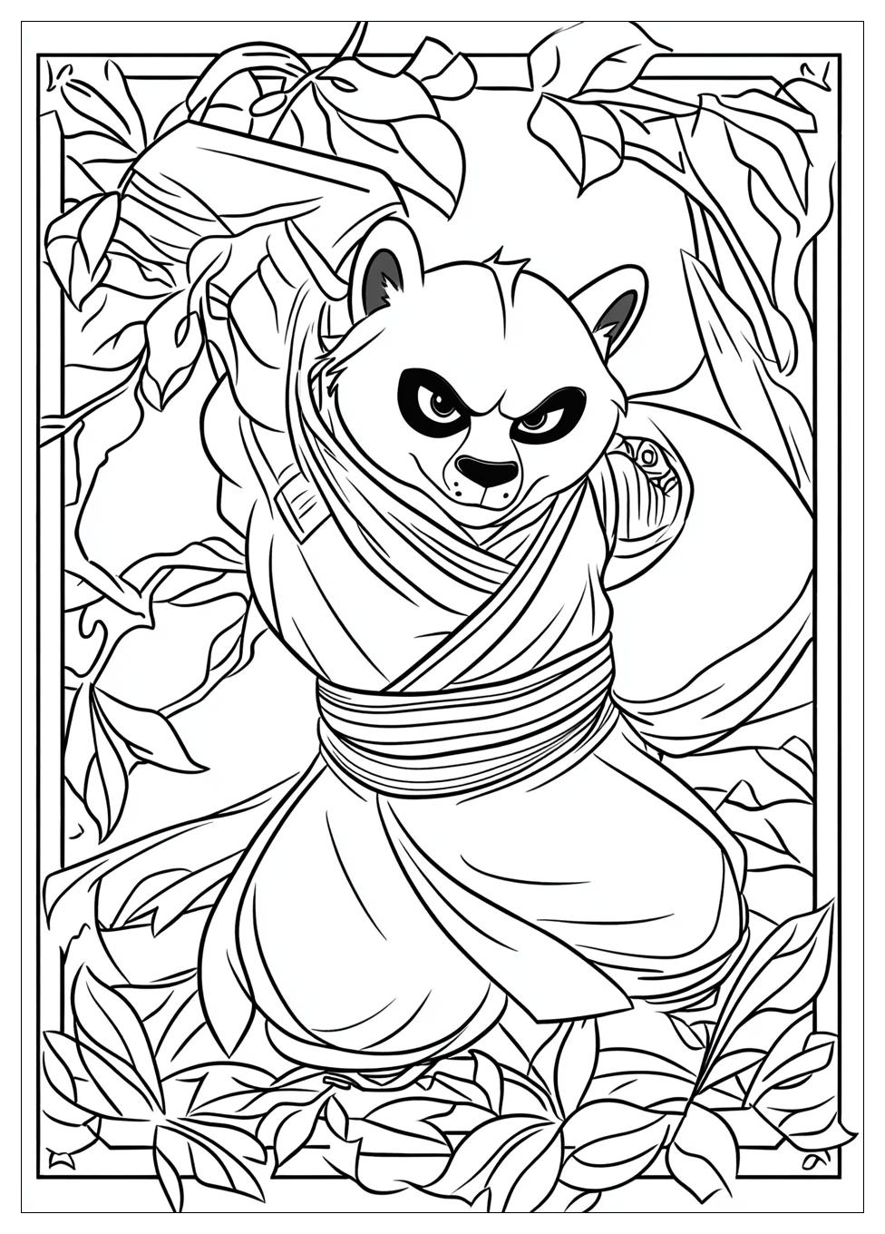 Kung Fu Panda Ausmalbilder 13