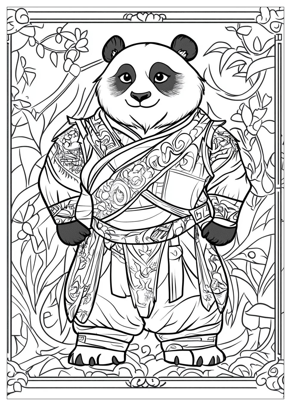 Kung Fu Panda Ausmalbilder 22
