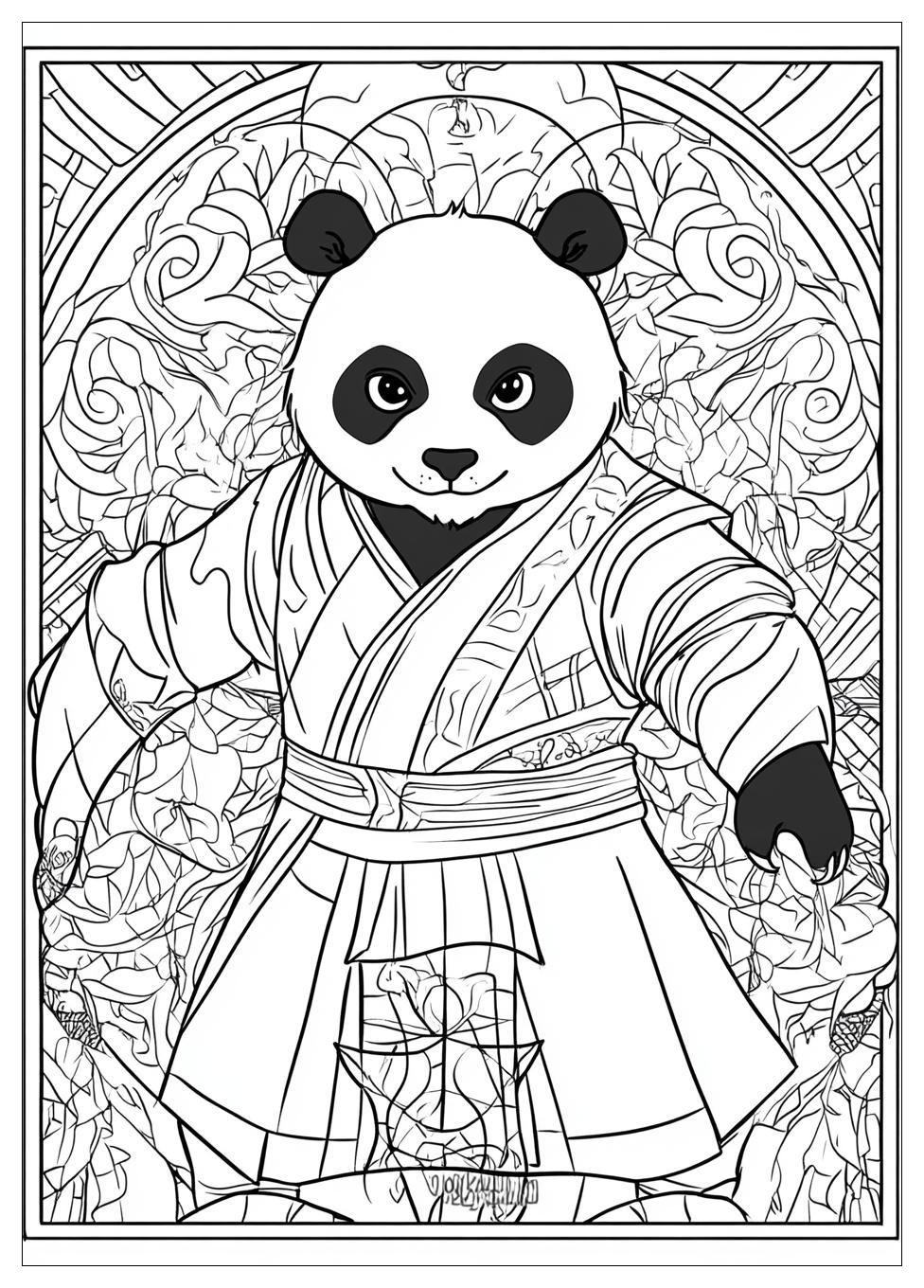 Kung Fu Panda Ausmalbilder 23