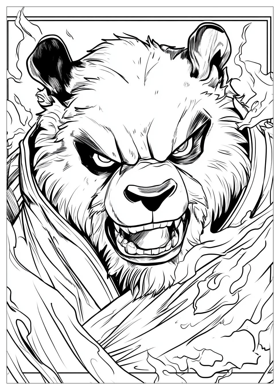Kung Fu Panda Ausmalbilder 5