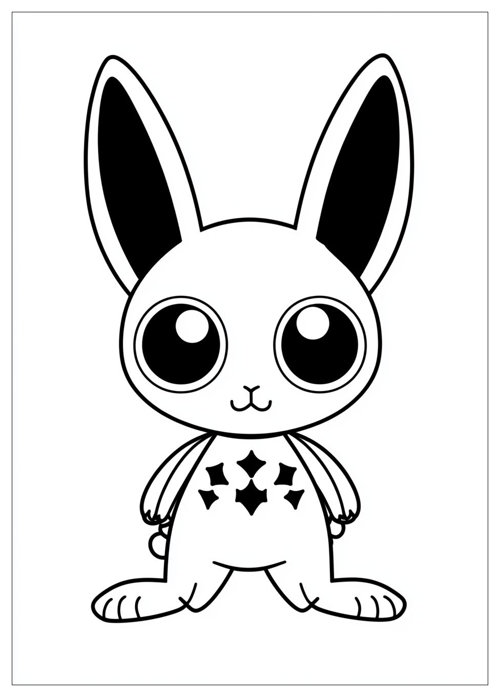 Kuromi Ausmalbilder 11