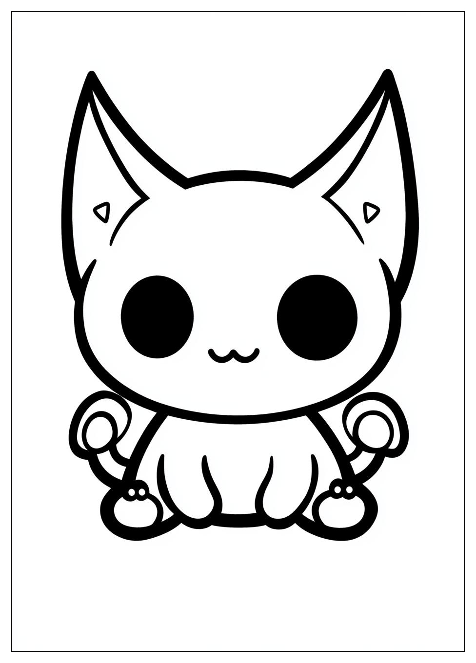 Kuromi Ausmalbilder 9