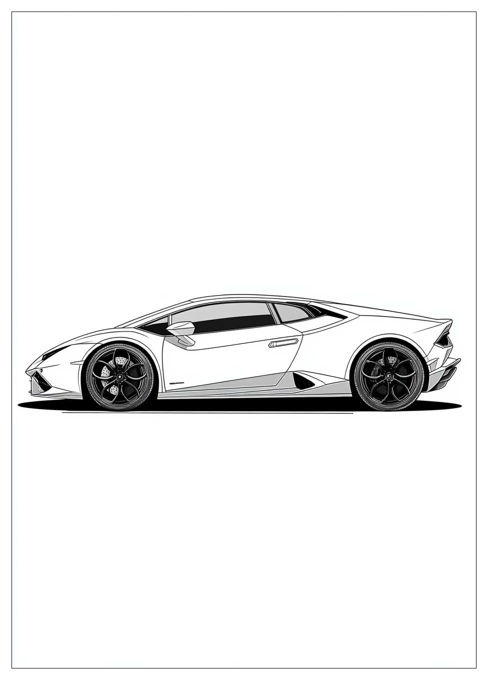 Lamborghini Huracan Ausmalbilder 10