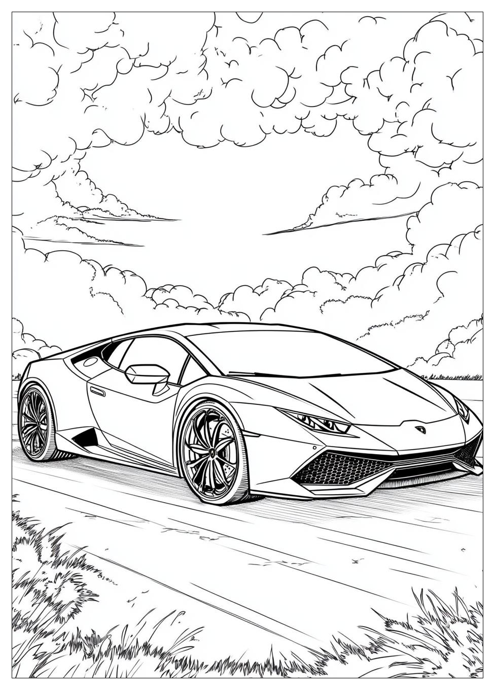 Lamborghini Huracan Ausmalbilder 18
