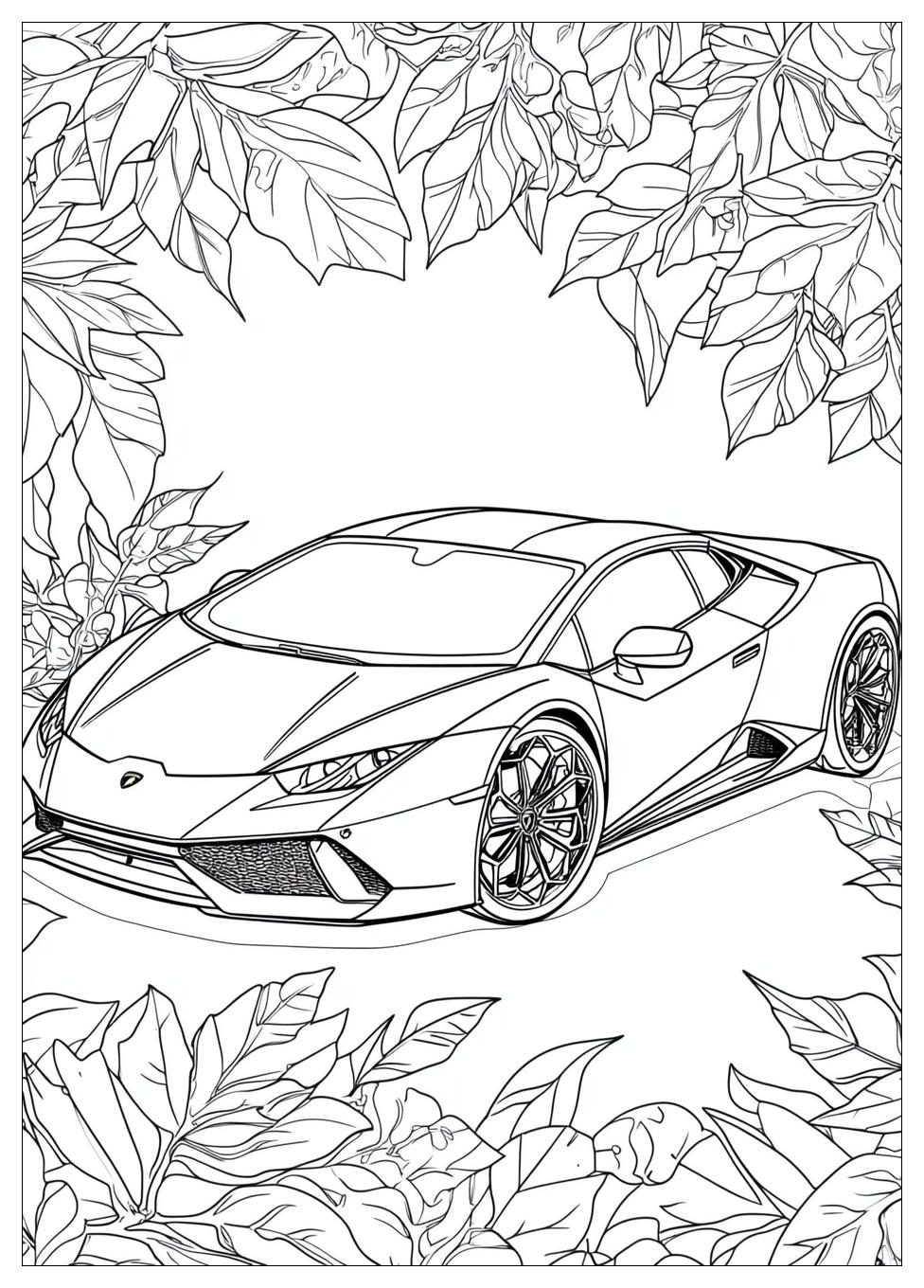 Lamborghini Huracan Ausmalbilder 19
