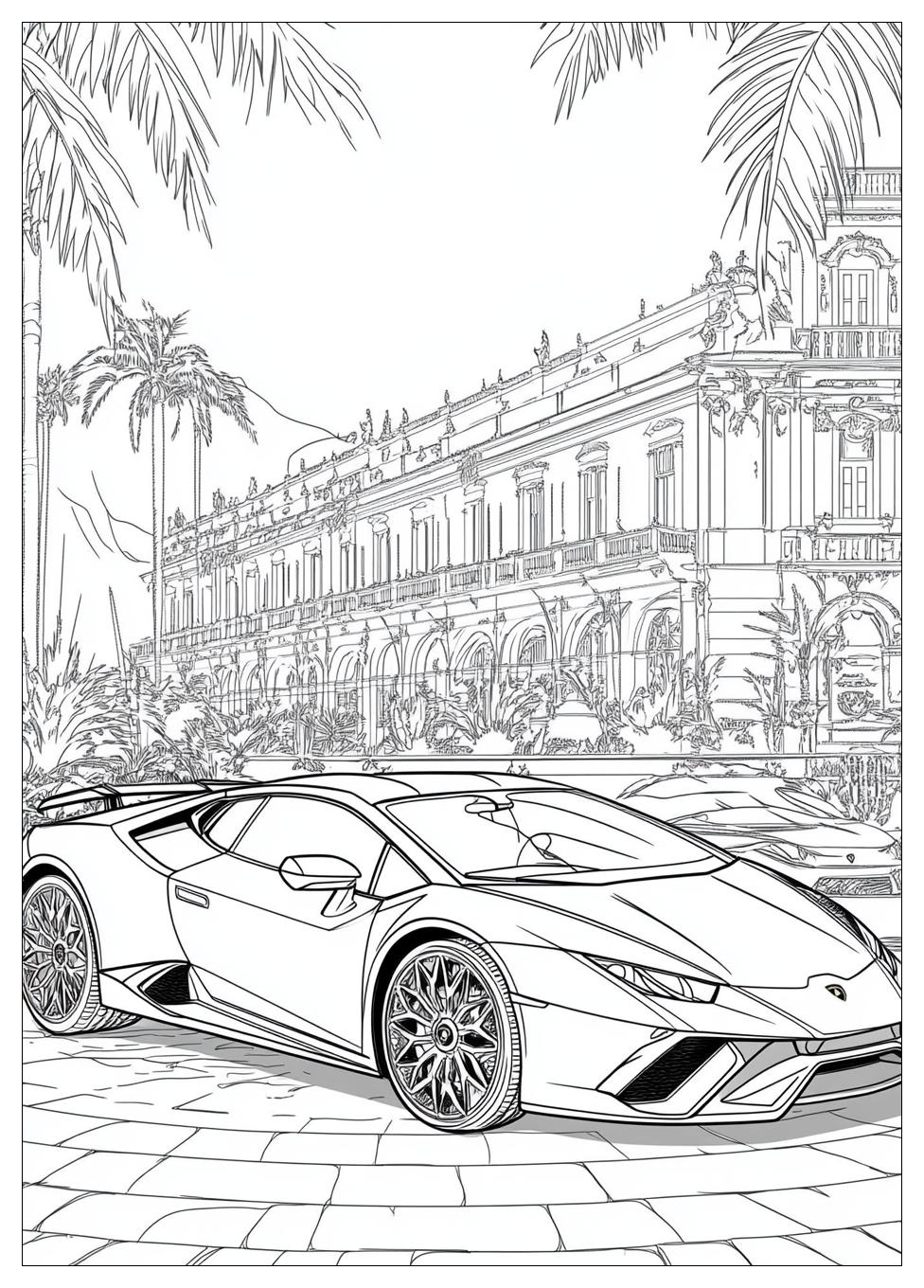 Lamborghini Huracan Ausmalbilder 20