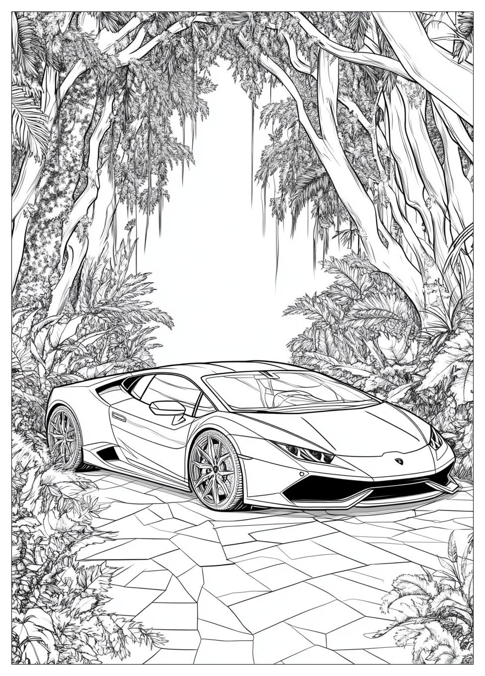 Lamborghini Huracan Ausmalbilder 21