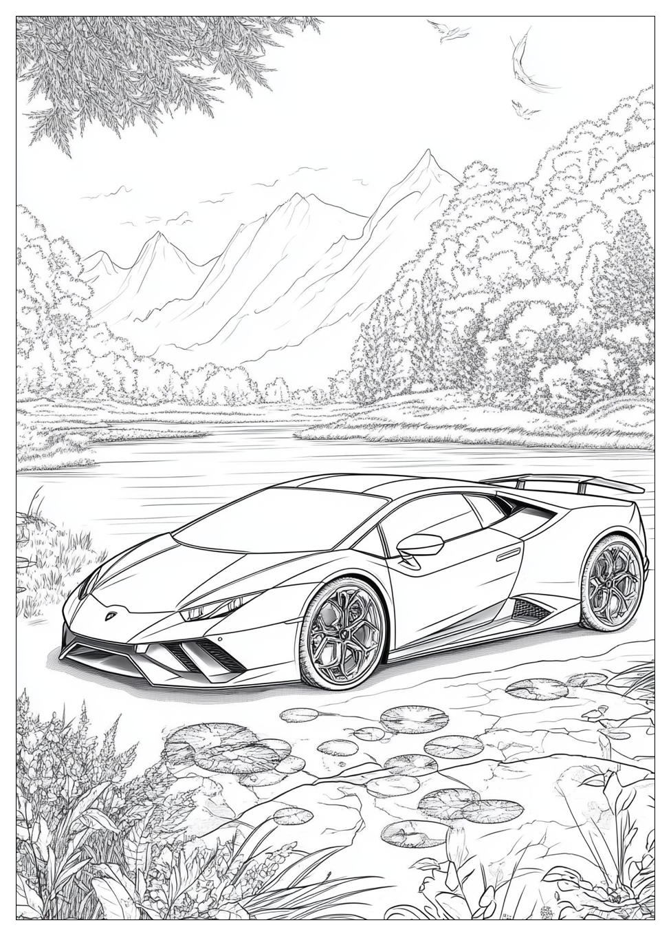 Lamborghini Huracan Ausmalbilder 22