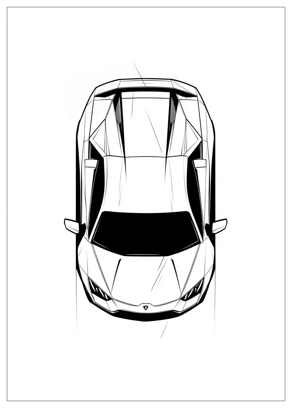 Lamborghini Huracan Ausmalbilder 7