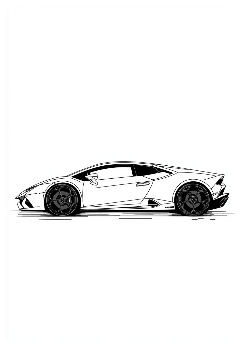 Lamborghini Huracan Ausmalbilder 9