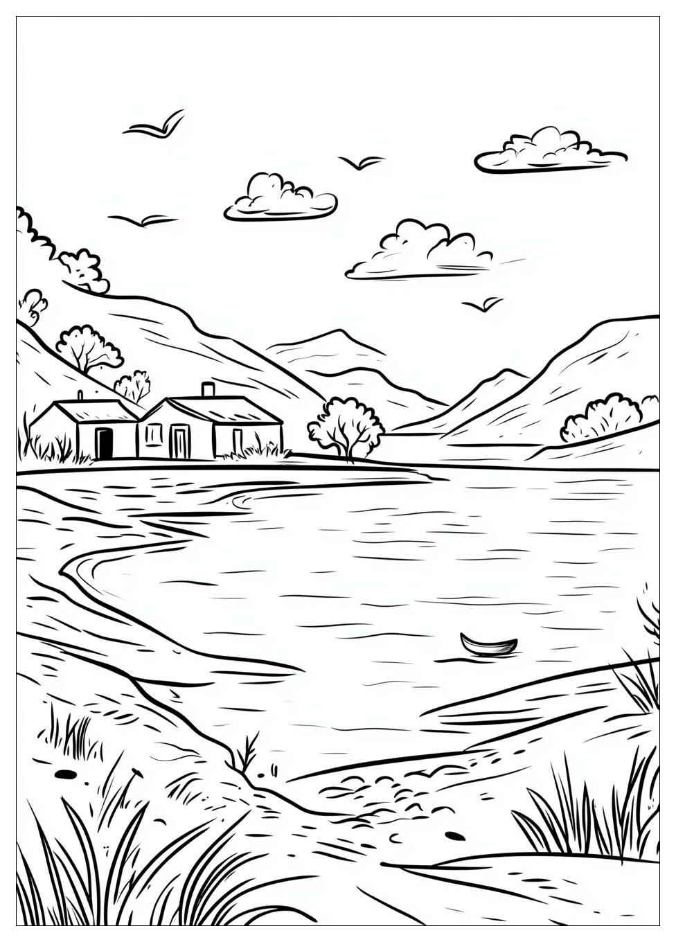 Landschaften Ausmalbilder 8