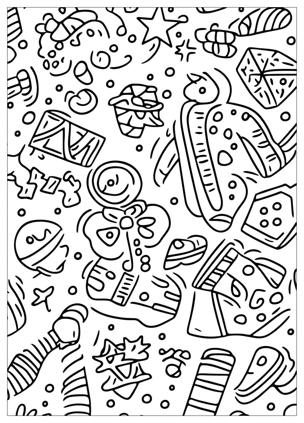 Lebkuchen Ausmalbilder 10
