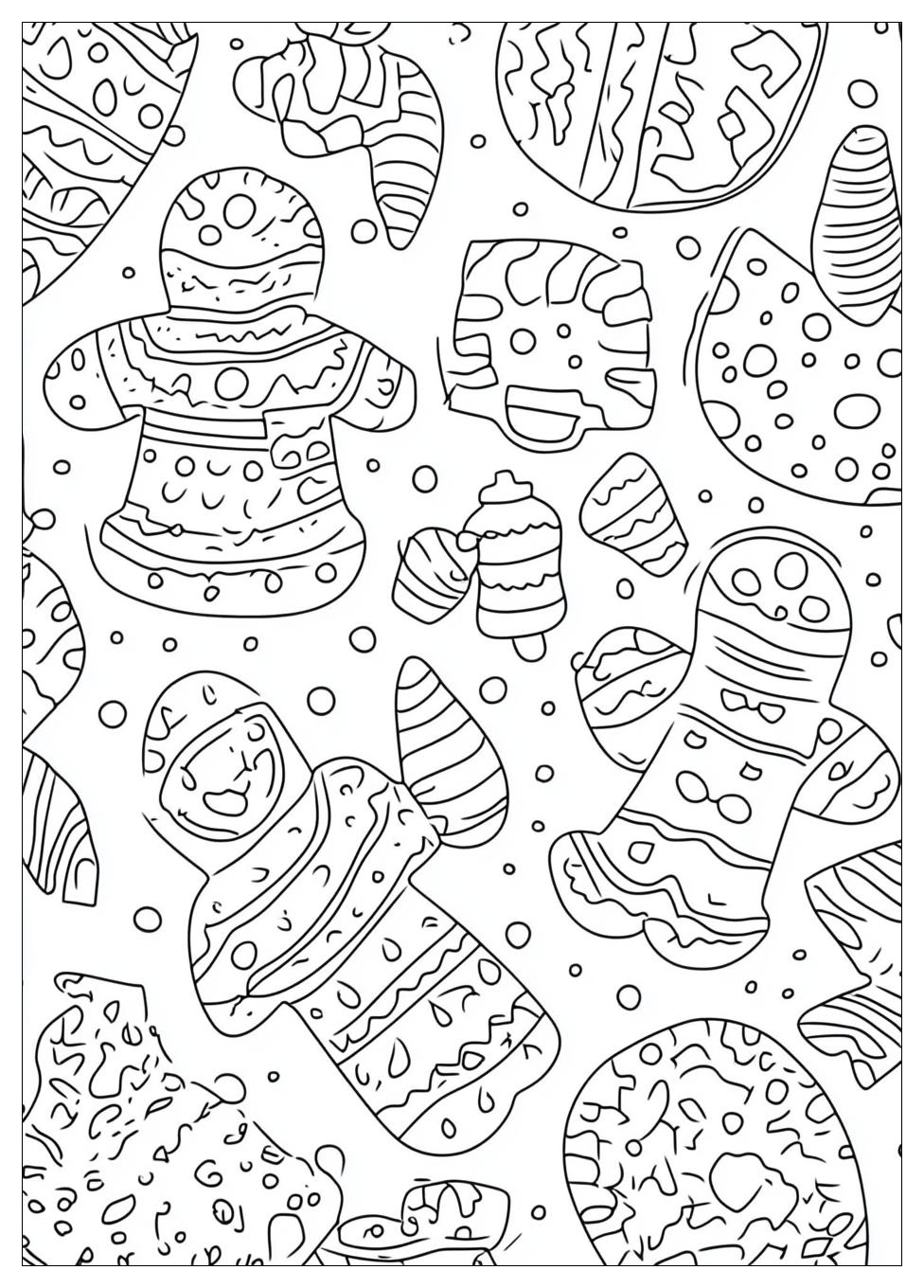 Lebkuchen Ausmalbilder 5