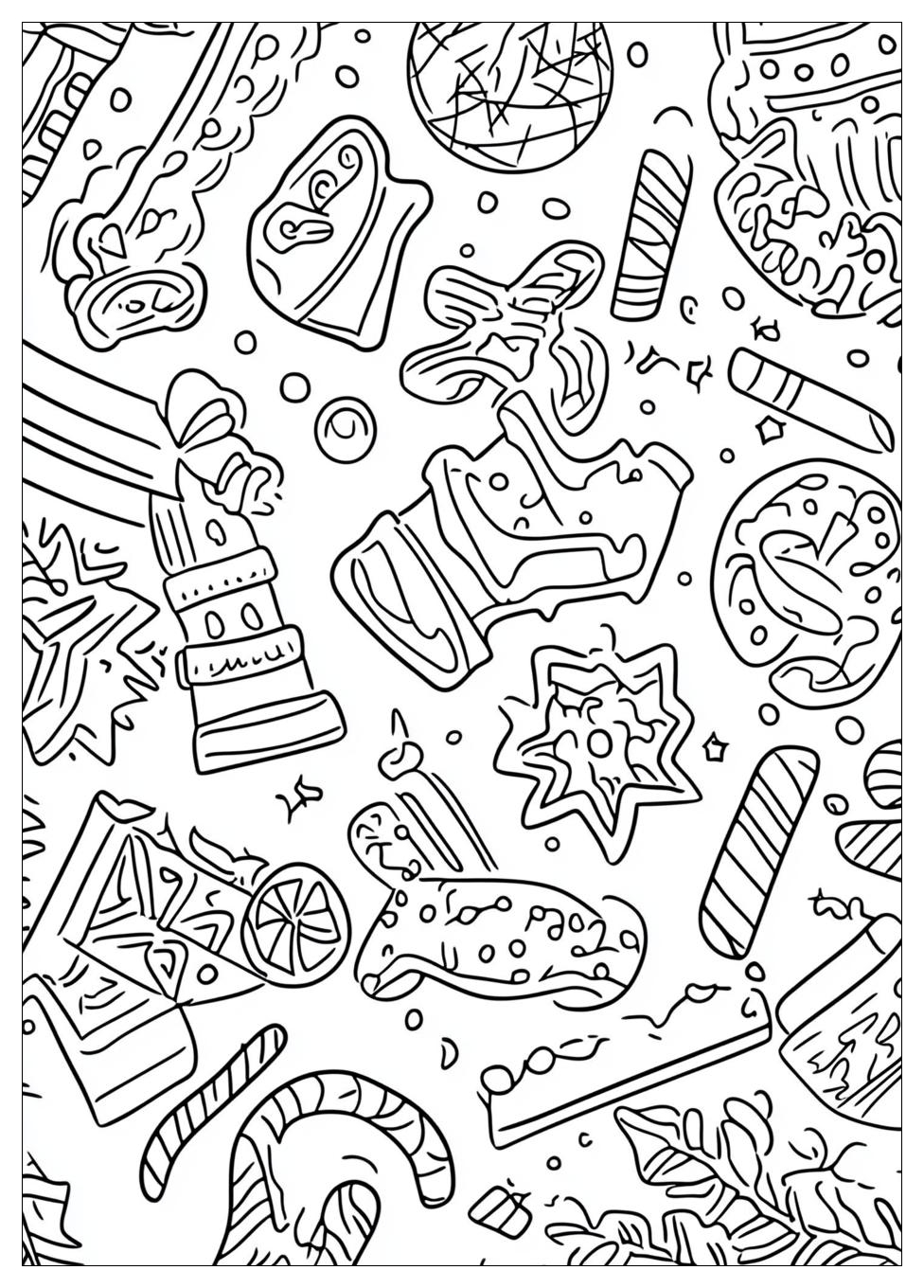 Lebkuchen Ausmalbilder 8