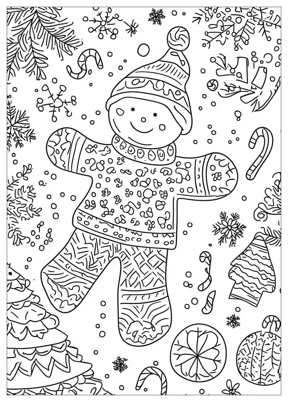 Lebkuchenmann Ausmalbilder 10