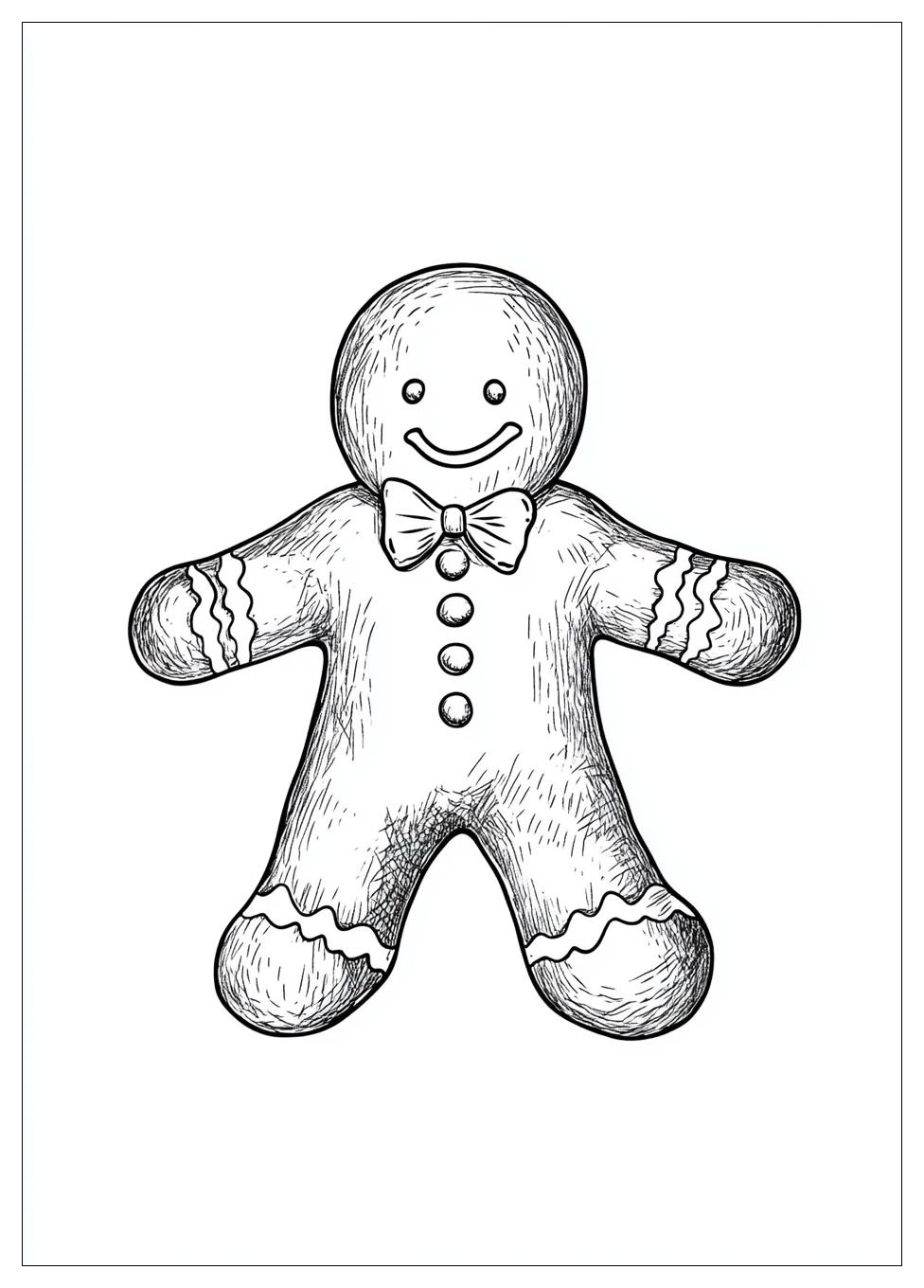 Lebkuchenmann Ausmalbilder 13