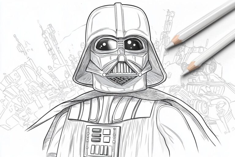 Lego Star Wars Ausmalbilder : Star Wars Abenteuer zum Ausmalen