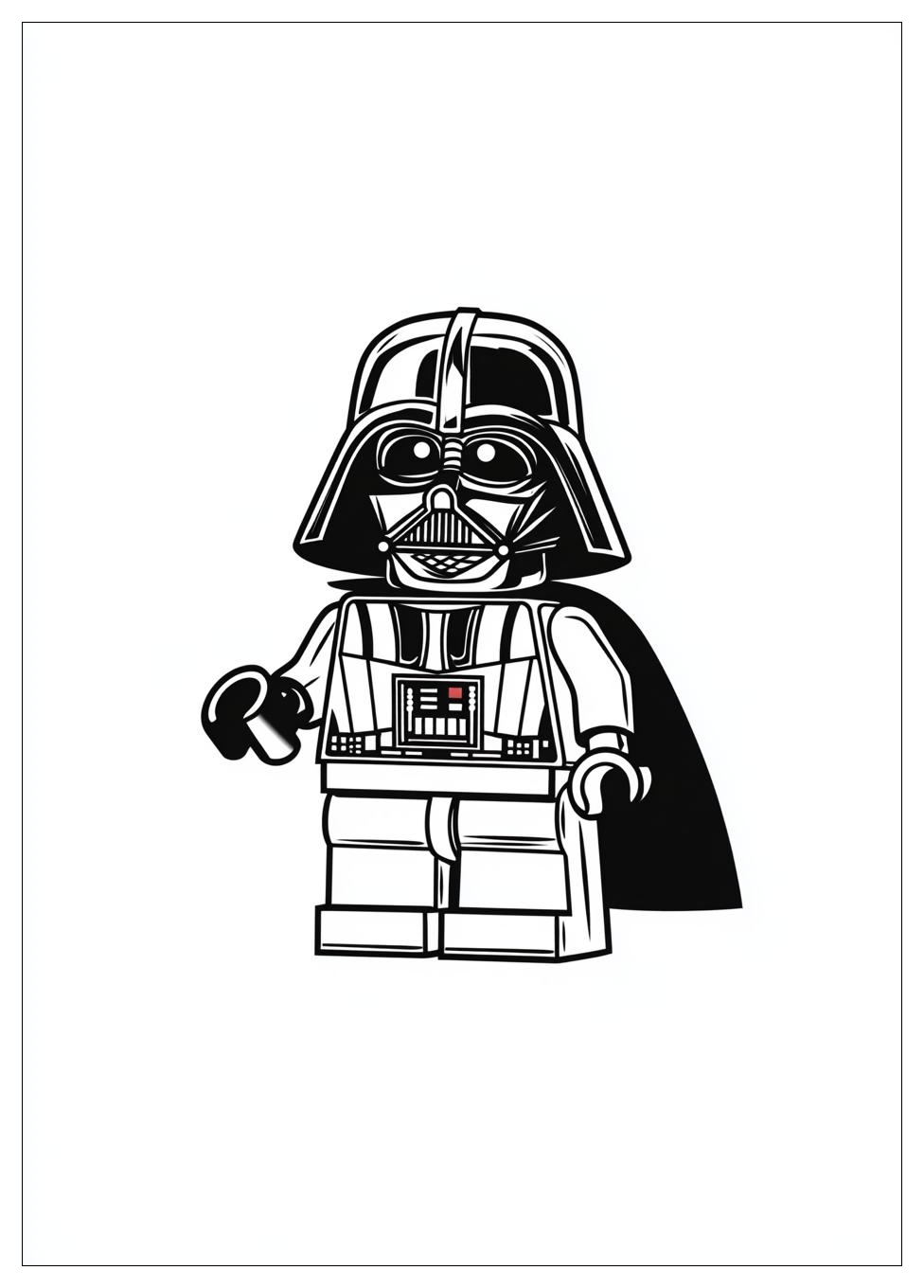Lego Star Wars Ausmalbilder 1