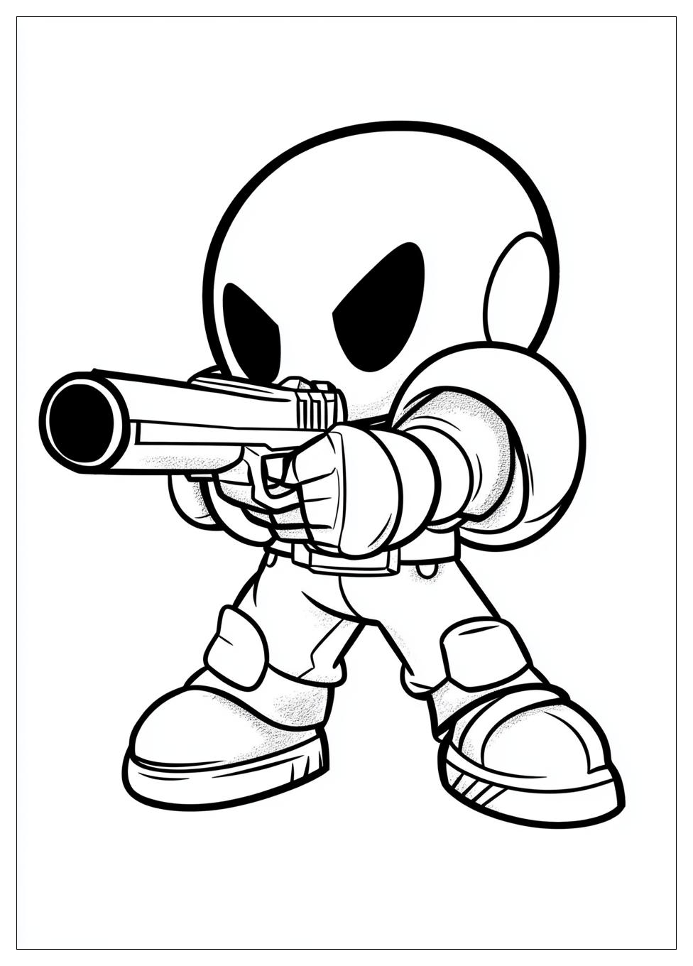 Leon Brawl Stars Ausmalbilder 12